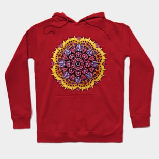 Electric Heart Mandala Hoodie